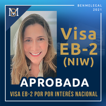 Visa EB2 NIW - Ana Isabel