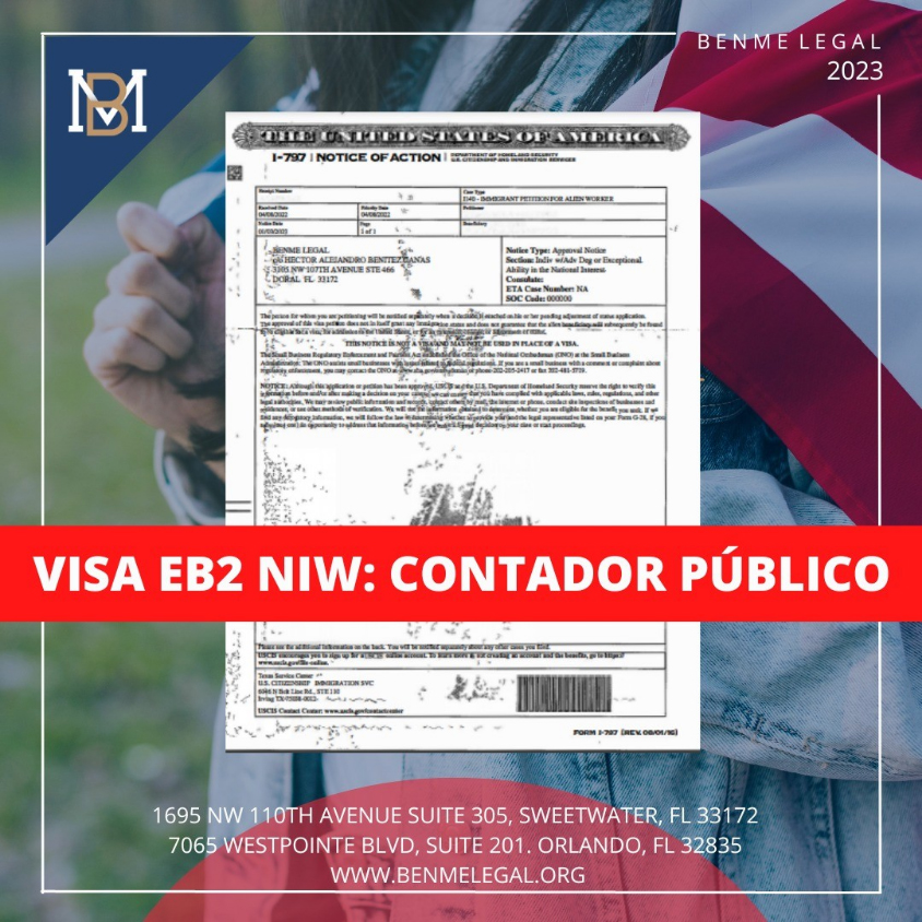 Visa EB2 NIW ContadorPublico