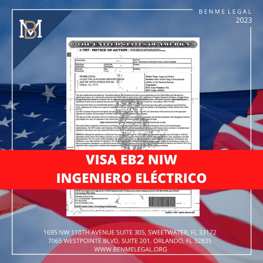 Visa EB2 NIW IngElectrico