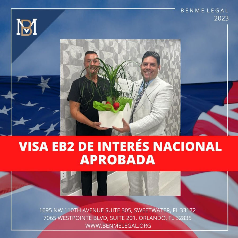 Visa EB2 NIW - FISIOCORP SA