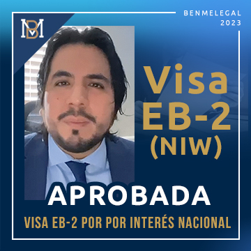 Giancarlos Chavez ¡Visa EB2 NIW Aprobada!