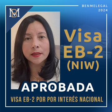 Joly Chavez ¡Visa EB2 NIW Aprobada!